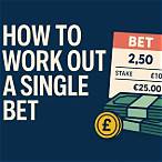 how to work out a bet